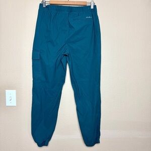 Eddie Bauer Teal Multi-pocket Jogger| Small